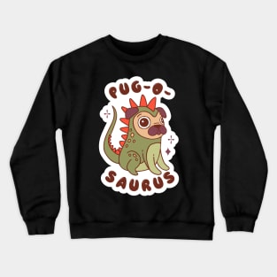 Dinosaur Pug Crewneck Sweatshirt